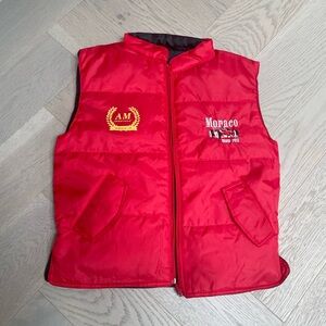 NEW reversible vest.